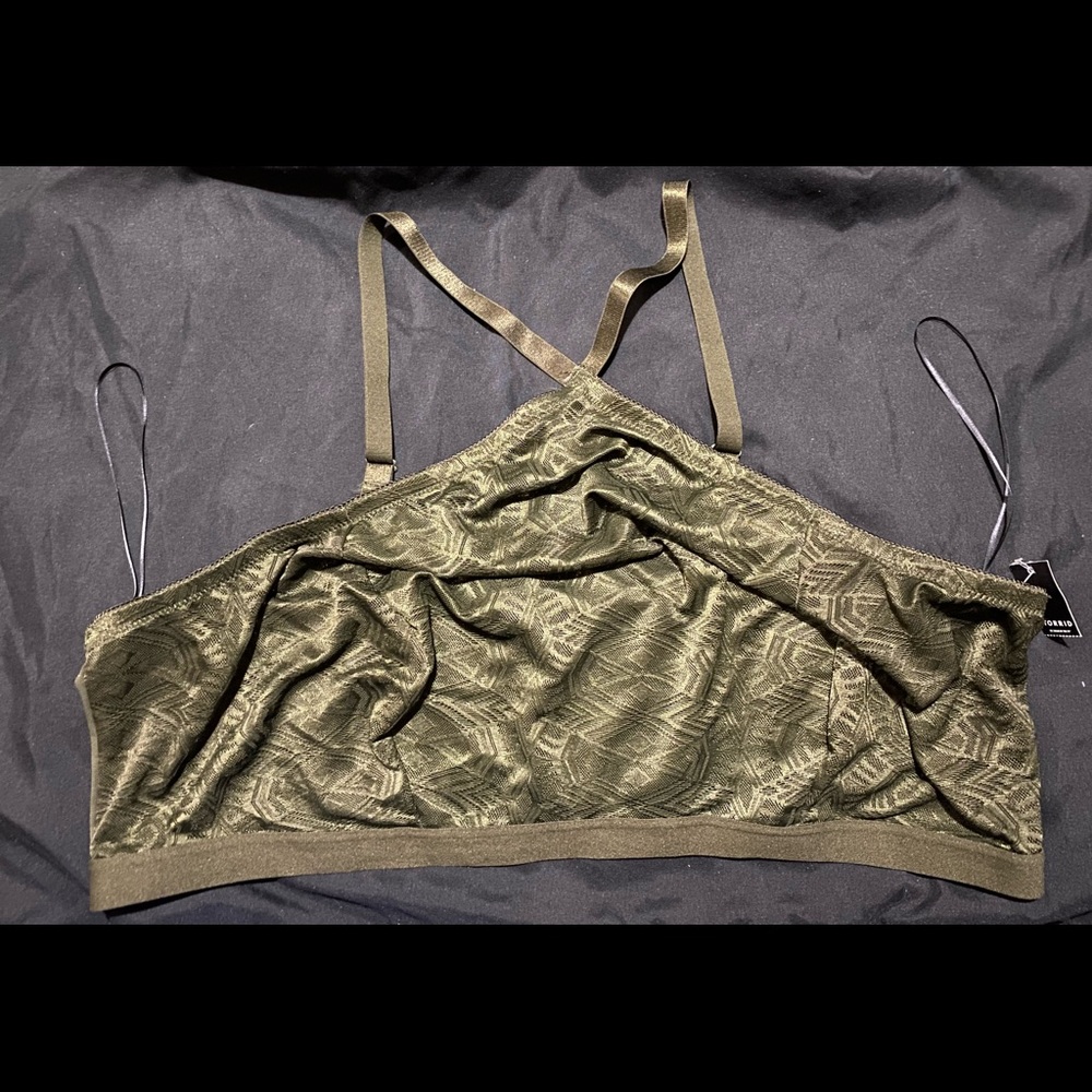 TORRID Olive Green Bralette